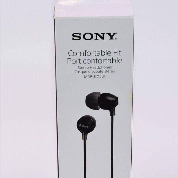 Sony In-Ear Headphones - Black - Picture 2 of 3